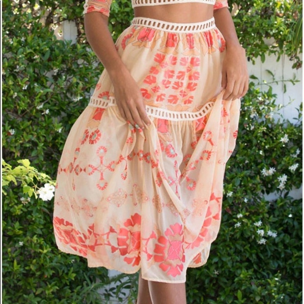 For Love and Lemons Barcelona Skirt